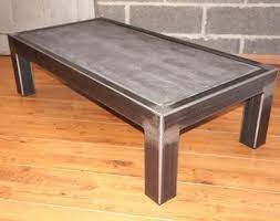 table basse beton metal acier brut table basse table basse beton table basse metal