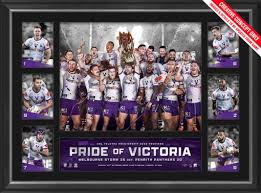 The official melbourne storm instagram page www.melbournestorm.com.au. Melbourne Storm 2020 Premiers Tribute Frame Icons Of Sport