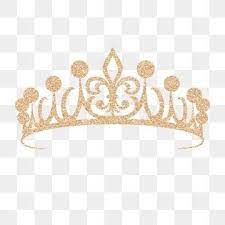 Gold Flicker Pearl Crown Element Pattern Exquisite Honor Element Gold Crown King Crown Princess Crown Golden Glitter Crown Png Gold Crown Pearls