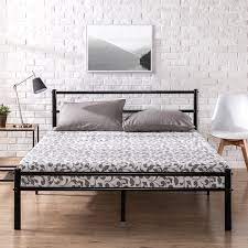 The best full size platform bed, therefore, comes to this primasleep platform bed owing to its complete steel construction feels solid and secure. Twin Full Queen Black Metal Platform Bed Frame Headboard Footboard Foundation Bedding Patterer Home Garden