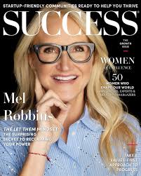 Mel Robbins is the definition of STEALING someone's work. DO YOUR RESEARCH  @successmagazine. She knowingly and intentionally stole the work and sought  to trademark it. Google Sage Justice and the Guardian- and @