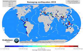 Starke nachbeben, tsunami und braende haben mehr als 100.000 menschen getoetet. Jahresruckblick Die Erdbeben Des Jahres 2019 Erdbebennews