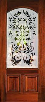 We Have Etched Glass Doors Between Between Our Kitchen And Dining Room Etched Glass Door Glass Pantry Door Sandblasted Glass
