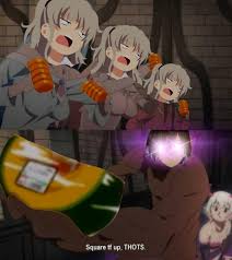 Obligatory Charlotte Meme Kazuma S Square Tf Up Thots Anime Memes Funny Fandom Memes Memes