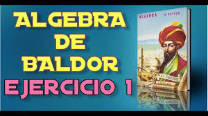 Muy bueno / very good us$ 600.98. Algebra De Baldor Desde Cero Ejercicio 1 Youtube