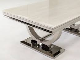 Abbey waxed oak coffee table £169.95. New Rani Cream Marble Coffee Table Marble Coffee Table Coffee Table Cream Marble