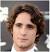 Long Hair Curly Handsome Men