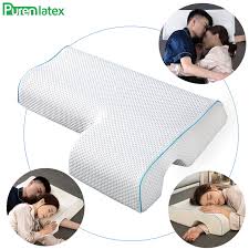Since side sleeping is generally considered to be the most popular sleep position, we rounded up our favorite pillows made with side sleepers in mind, from firm i'm a side sleeper, but, until this month, i'd never focused on the fact that pillows are actually built differently, so i loved this assignment. Purenlatex Memory Foam Couple Pillow Arm Pillow For Sleeping No Pressure Side Sleeper For Neck And Shoulder Pain Multifunctional Body Pillows Aliexpress