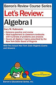 Each correct answer is worth up to 2 credits. Let S Review Algebra I By Rubinstein M S Gary M Amazon Ae