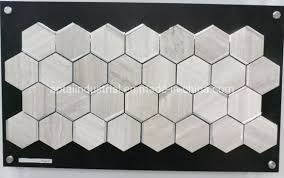 Large hexagon floor tile hexagon tiles tile floor wood tile pattern tile patterns kitchen tiles kitchen flooring kitchen design kitchens. China Factory Price Grey Mixed Aluminum Hexagon Mosaic Tiles For Kitchen Backsplash Wall China Ceramic Wall Tiles