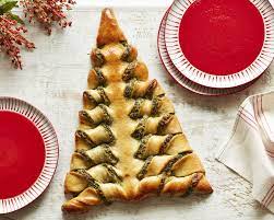 Christmas Tree Pesto Breadsticks Recipe Food Network Recipes Food Recipes