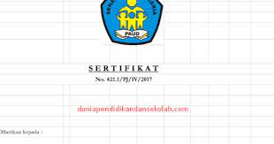 Ketika anak sudah menyelesaikan keikut sertaannya. Download Aplikasi Pembuat Ijazah Otomatis Sertifikat Piagam Tk Ra Paud Dunia Pendidikan
