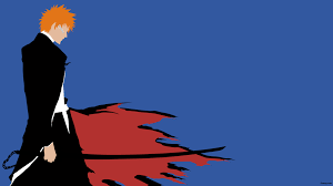 Bleach Ichigo Kurosaki Minimalist Wallpaper By Mynameisdefault Bleach Anime Minimalist Wallpaper Bleach Anime