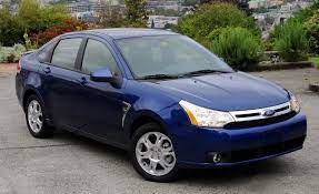 2008 Ford Focus Us Spec 4 Door Sedan Front View Ford Focus Car Auctions Car