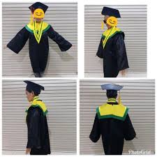 Simple black cartoon graduation cap bachelor of design. Toga Wisuda Png