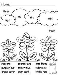 So many different colors select only one option that you like more write the number below. Spring Coloring Pages 1 Color By Number Word 2 Coloring Pages Tpt