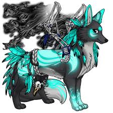 Sorry for the slight spam, will submit the static image at. Cute Love Cute Fantasy Creatures Wolf Art Fantasy Mythical Creatures Art