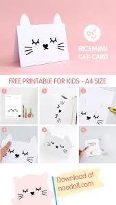 Ricemimi Greeting Card Birthday Card Printable Birthday Cards Diy Cool Birthday Cards
