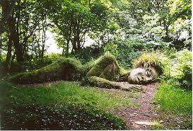 Sleeping Tigers Lost Garden Lost Gardens Of Heligan Garden Statues