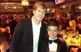 And his birthplace or house is heppenheim, west germany. A Young Lando Norris Taking A Picture With Sebastian Vettel After His First Title In 2010 Formula1