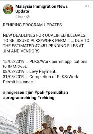 Program pemutihan pati (program 6p) adalah salah satu cara membuat permohonan permit kerja yang sah bagi pekerja asing atau pendatang haram. Jerai Security And Services Photos Facebook