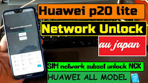 It is also known as the network code key or network unlock key. when a cellular phone is provided or manufactured by a company that also provides cellular service, they generally restrict the phone so that it only works on their own network. Huawei P20 Lite Network Unlock Sim Network Subset Unlock Nck Huawei Sim Unlock Code Youtube