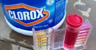 Using Clorox Bleach In Your Swimming Pool Swimming Pools Green Pool Water Cloudy Pool Water