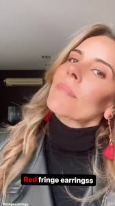 African Earrings, Black Fringe Earrings, Boho Earrings, African Earrings  For Women, Black Earrings Women,Unique Boho Earrings