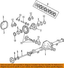 Details About Ford Oem Rear Differential Clutch Kit 6l1z4947b