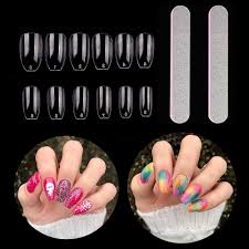 Amazon Com Sanluba 500pcs Short Coffin Nails Ballerina Fake Nail Tips Full Cover Acrylic False Nails Clear Acrylic Nails For Nail Salons Or Diy Nail Art At Home 10 Sizes Beauty Builder in a bottle aka biab. sanluba 500pcs short coffin nails ballerina fake nail tips full cover acrylic false nails clear acrylic nails for nail salons or diy nail art at