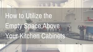 Decorating above kitchen cabinets is a crucial part of your interior design. How To Tuesday Utilize The Empty Space Above Your Kitchen Cabinets