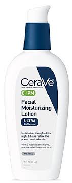 Cerave S Pm Facial Moisturizing Lotion Is A Fragrance Free Ceramide Night Cream That Delivers Lasting Hydration Cerave Moisturizing Lotions Facial Moisturizers