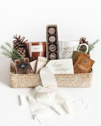 Curated Holiday Gift Boxes Baskets Corporate Marigold Grey1 Holiday Gift Box Luxury Gift Basket Curated Gift Boxes