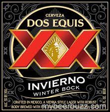 Mybeerbuzz Com Bringing Good Beers Good People Together Dos Equis Invierno Winter Bock Beer Label Beer Winter