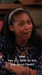 Dawn Harper and Mack