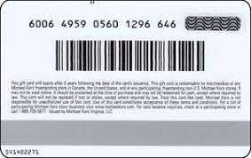 Michael kors gift card check. Gift Card Logo Michael Kors United States Of America Michael Kors Col Us Mikor 001 Sv1402271