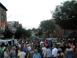 Every year, downtown Marion hosts a Chili Cook-off! Tons of people pack the  streets to participa