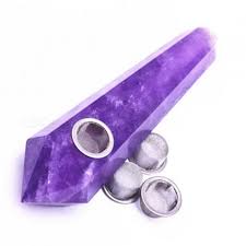 Sold by stanker direct and ships from amazon fulfillment. Natural Purple Amethyst Pipe In Vintage Wooden Box Healing Crystal Smoking Pipe Rocks Fossils Minerals Crystals