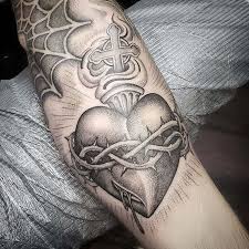 Eventually the sacred heat of jesus was accepted by the catholic church. Top 55 Best Bleeding Heart Tattoo Ideas 2021 Inspiration Guide Laptrinhx News