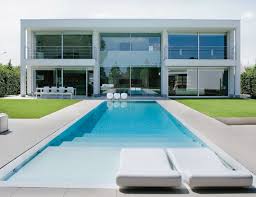 Private Villa Ertvelde Belgium By Gandia Blasco Piscinas Modernas Casas Con Piscina Fachada De Casa