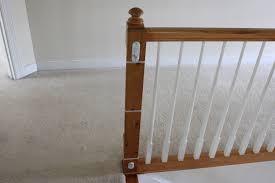 The regalo baby gate for stairs with banister mounts is made totally from an all steel construction. Installing A Baby Gate Without Drilling Into A Banister Insourcelife