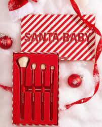 the santa baby holiday19 4 piece brush set get yours this tuesday 3pm pst kylieholi kylie cosmetics store kylie holiday collection kylie cosmetics