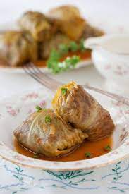 Russian Monday Golubtsy Stuffed Cabbage Rolls Recipe Russian Recipes Healthy Food Menu Cooking