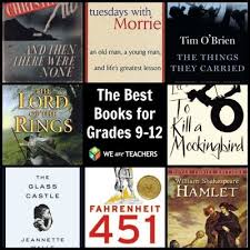 The Best Books For Grades 9 12 High School Reading High School Literature Books