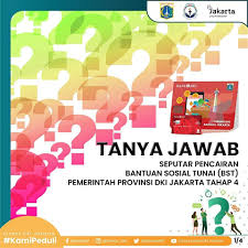Special area of the capital city of jakarta) is the capital city of indonesia. Bantuan Sosial Tunai Bst Tahap 4 Pemprov Dki Jakarta Facebook