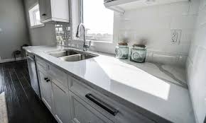 Dark granite counters with white cabinets have been a popular choice over the last decade. River White Granite Countertops Luxury Project Guide Rsk Marble Granite