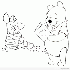 Collection of valentines day coloring pages for kids: Disney Valentine Day Coloring Pages Az Coloring Pages Coloring Pages