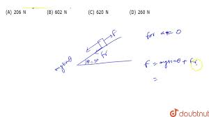 Between the sled and the plane, the coefficient of static. A Horizontal Force F Is Exerted On A 20 Kg Block To Push It Up An Inclined Plane Having An Lnclinati Youtube