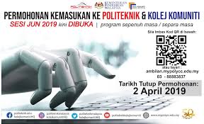 (iii) diploma kemahiran penyelenggaraan bangunan & fasiliti. Aku Dan Politeknik Malaysia Permohonan Kemasukan Jun 2019