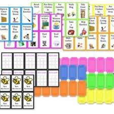 Pocket Chore Cards Printable Chore Charts Chore Cards